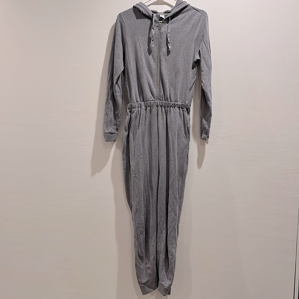 Old Navy long-sleeve hooded romper